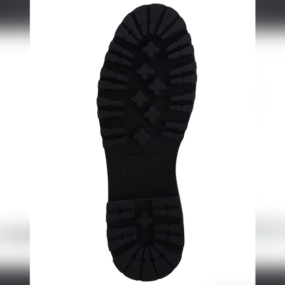 Marc Fisher Iggie Lug Sole Chelsea Cloud Shearling Sherpa Suede Boot #456 - Picture 4 of 5